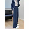 Conjunto de roupas esportivas casuais de outono e inverno estilo coreano: jaqueta com zíper, cardigã, moletom com capuz, calça de moletom e calça pantalona - um conjunto de duas peças