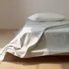 Funda de edredón de algodón peinado de fibra larga de color liso 100S de alta gama para otoño e invierno, pieza única, engrosada, 100% algodón puro