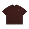 Yidao Vintage 2026 Verano Nuevo Estilo Americano Moderno Sencillo Diseño de Estampado de Slogan Camiseta Casual Holgada Unisex de Manga Corta
