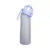 Taza Novedosa Popular Transfronteriza, 0 Azúcar, 0 Calorías, Taza Aromática, Vaso de Agua Deportivo con Popote, Tapa de Botón Pulsador, Vaso de Agua Deportivo, Gadget para Beber Agua