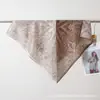 2026 Nuevo Bufanda Cuadrada Pequeña de Algodón Terciopelo Estampada por Ambos Lados para Primavera y Verano Bufanda de Cuello Versátil y Elegante para Mujer que Realza el Cutis