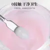 Palillo para Mezclar Color de Base de Acero Inoxidable, Raspador Especial para Loción de Maquillador, Palillo Raspador de Doble Extremo, Herramienta de Belleza Conveniente al por Mayor