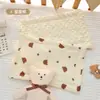 Algodón Puro Nube de Frijol Almohada Bebé Calmante Gasa Clase A Almohada Plana para Todas las Estaciones Almohada Pequeña para Bebé