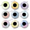 Ojo de peluche personalizado de fábrica simulación diy pieza redonda para ojo ojo de muñeca ojos de animales de vidrio plano