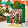 Regalo de Navidad Colgante para Coche Colgante Cifrado Palo Giratorio Paquete de Materiales Hechos a Mano DIY Decoración de Joyería Creativa Casera