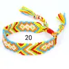 Popular en Europa y América: Pulseras Tejidas Arcoíris Hechas a Mano en Estilo Étnico Nepalí, Venta al por Mayor de Joyería