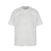 Yidao Vintage 2026 Verão Novo Retrô Americano Rebite Gola Redonda Manga Curta Unissex Tendência Solta Meia Manga Camiseta