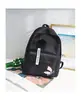 Mochila da Moda Versátil Grande Capacidade de Armazenamento Mochila Escolar Impermeável Resistente ao Desgaste Leve Mochila Feminina para Computador para Estudantes do Ensino Fundamental e Médio