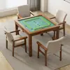 Mesa Guandan de madeira maciça, mesa simples de mahjong para casa, mesa para sala de cartas, mesa de xadrez, mesa quadrada