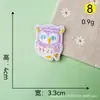 Patches Bordados para Atacado Emblemas Bordados por Computador Animais de Desenho Animado Versão Q Fofa Patches para Decoração de Roupas Patches Apliques