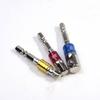 Adaptador de batida de ar para chave de fenda elétrica adaptador quadrado de 1/2 para chave de fenda 3/8 1/4 sextavado 8 peças soquete pneumático