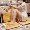 Cojín de asiento de verano para silla de oficina, taburete de bambú mahjong, transpirable, para asiento de coche, tapete de hielo
