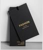 Nuevas Etiquetas Colgantes para Tienda de Ropa Cartón Negro Etiquetas para Ropa de Mujer Etiquetas de Ropa Personalizadas Diseño de Logotipo Personalizado Hecho a Medida