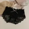 Renda Estilo Japonês Roupa Íntima Feminina Cintura Média Respirável Algodão Puro Entrepierna de Tela Menina Pura Desejo Sexy Calcinha Triângulo