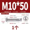 Tornillos de Expansión Interna de Acero Inoxidable 304 Jinchao M6M10 Expansión Interna Extendida Cabeza Plana de Cruz Cabeza Redonda Expansión Interna