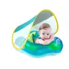Flotador de Natación para Bebé, Flotador de Natación con Parasol para Niños, Nuevo Flotador con Asiento para Bebé, Antivuelco, Comercio Electrónico Transfronterizo, Amazon