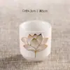 Copas de Vino Cerámicas para Ofrendas, Uso Doméstico, Uso Comercial, Adoración y Ofrenda al Buda en el Templo, Artículos Decorativos para el Altar