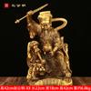 Estatua de Bronce de Zhao Gongming Montando un Tigre al por Mayor, Estatua de Bronce de la Deidad Marcial Zhao Gongming para Adoración, Entrada de Sala de Estar, Tamaño Extra Grande