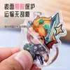 Llavero Acrílico Creativo Portafoto Transparente Personalizado Colgante Creativo Cultural de Animación IP Regalo Personalización