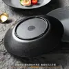 Platos de Melamina Xiangyuan, Platos para Bistec Estilo Occidental, Platos Planos para Uso Comercial, Platos Redondos para Restaurante de Hot Pot, Platos Bajos, Platos para Entrantes Fríos de Restaurante