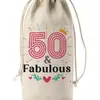 Bolsa de Linho para Vinho Tinto Transfronteiriça, Bolsa com Cordão para Presente de Vinho, Bolsa de Vinho Mais Vendida na Amazon Pode Ser Personalizada