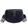Bolso cruzado de piel auténtica para mujer, bolso de piel de vacuno de primera capa, bolso de mujer, nuevo bolso de pecho informal de moda, bolso bandolera de hombro.
