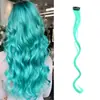 Extensões de Cabelo Cacheado Tingido Colorido para Pendurar na Orelha no Atacado, Um Cartão de Mechas para Mulheres, Mechas Naturais Invisíveis, Mechas Rosas