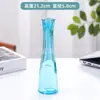Jarrón Pequeño Estilo Nórdico Estilo Ins para Arreglo Floral de Sala de Estar, Recipiente de Vidrio Transparente para Flores Frescas, Mini Contenedor Simple para Flores