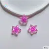 Adesivo Acrílico Kidslike Contas Coloridas de Bolha Milho Presilha Cabelo Infantil Bico de Pato Estrela Acessórios DIY