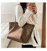 Bolso de hombro de gran capacidad estilo occidental, bolso de lona japonés, bolso grande para mujer, nuevo estilo de moda 202021