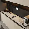 Tapete para Gabinete de TV Estilo Chanel Soheng, Toque de Luxo Leve de Alta Qualidade, Tapete Protetor Lavável para Bancada de Aparador, Gabinete de Sapatos, Gabinete de Vinho
