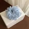 Goma para el pelo de Malla Burbuja Estilo Coreano Ultra-Hada, Goma para el pelo de Organza de Baja Saturación para Primavera y Verano, Accesorio para el pelo de Gama Alta