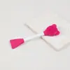 Brocha de Silicona para Mascarilla, Brocha Suave para Mascarilla, Brocha en Forma de Abanico para Ácido Frutal, Brocha de Maquillaje, Brocha de Belleza, Aplicador de Mascarilla de Barro, Herramienta de Belleza