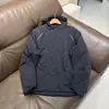 Chaqueta de Algodón con Capucha Ligera 1K6 Resistente al Desgaste Repelente al Agua Cortavientos Cálida para Exteriores Ropa de Algodón Ropa Exterior Nueva