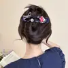 Presilha de Garra de Abalone Exquisita de Alta Qualidade para Mulheres, Grampo para Parte de Trás da Cabeça com Parte de Trás Plana, Confortável de Usar, Presilha para Cabelo Liso, Acessório de Cabelo Versátil