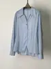 Camisa de Manga Larga Estilo Old Money Alto Coeficiente Intelectual para Mujer 26 Otoño Nuevo Estilo Diseño Profesional para el Trabajo Solapa Holgada Top