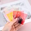 Venta caliente bolsa de embalaje autoadhesiva de dibujos animados bolsa para hornear galletas pulsera de copo de nieve pulsera bolsa para jabón hecho a mano máquina selladora de bolsas para joyería