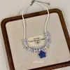 Collar de Concha de Estrella de Mar Bohemio Accesorios para Mujer Estilo Vacaciones de Verano en la Playa Cadena para Clavícula Gargantilla Exagerada Personalizada