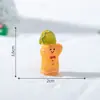 Atravessando Fronteiras Novo Produto Homem de Gengibre de Natal Boneco de Animal Pequeno Decoração DIY Acessórios para Pendurar Micro Paisagem Decorações Pequenas de Mesa
