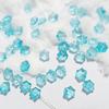 Transmisión en Vivo Popular 12*12 Flor de Hielo y Nieve Cerámica DIY Accesorios para Joyería Nuevo Pasador Chinoiserie Material para Accesorios de Cabello Cuentas Sueltas