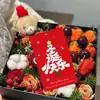 Etiqueta de Natal Pingente de Enfeite Personalizado para Presente Cartão de Mensagem para Sobremesa de Confeitaria Cartão para Caixa de Presente de Véspera de Natal
