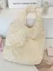 53144 Bolso Chaleco Jacquard Estilo Coreano con Bordado de Florcitas Pequeñas Tridimensionales Bolso para Debajo del Brazo para Estudiantes Mujeres Bolso de Hombro