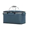 Cesta de Picnic Aislada Plegable para Hielo, Cesta de Hielo, Aislamiento Térmico y Almacenamiento en Frío para Exteriores, Bolsa de Almacenamiento Portátil, Transfronteriza de Amazon