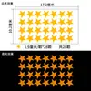 Adesivos de Azulejo Fluorescentes de Estrelas e Lua Luminosos de Alto Brilho para Quarto de Criança, Dormitório, Decoração de Teto de Quarto