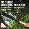 Cuchillo de Mano Forjado de Acero de Alto Manganeso Hecho a Mano de Acero de Alta Dureza para Partir Leña y Cortar Árboles, Cuchillo Curvo para Exterior