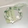 Pulseira de Contas de Cerâmica Estrela Concha Estilo Resort para Mulheres, Pulseira Exquisita de Nicho de Luxo Leve, Pulseira de Festa Estudantil de Alto Nível