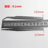 Pinzas Delgadas de Acero Inoxidable, Pinzas Rectas de Codo, Pinzas Blancas, Herramientas DIY para Parches de Uñas para Teléfono Móvil