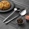 Cuchara Pública Moonlight Cuchara de Arroz de Acero Inoxidable Cuchara de Servicio Engrosada Hogar Cocina Cuchara Grande Hotel Restaurante Cuchara de Servicio