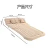 Cama inflável de carro transfronteiriça, colchão de ar para porta-malas de carro, colchão inflável dobrável universal para dormir, colchão de viagem