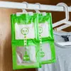 Sacos Desumidificadores Pendurados, Absorvedores de Umidade para Guarda-Roupa, Desumidificadores Anti-Mofo, Sacos Absorventes de Umidade, Sacos à Prova de Umidade, Dessecante para Ambientes Internos